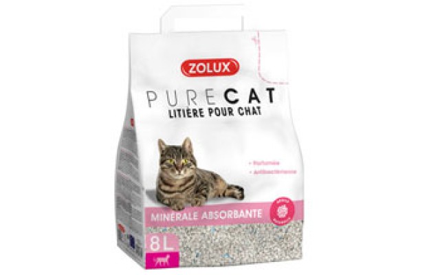 Absorbierende Katzenstreu Purecat mit Duftstoff ref. 476 313