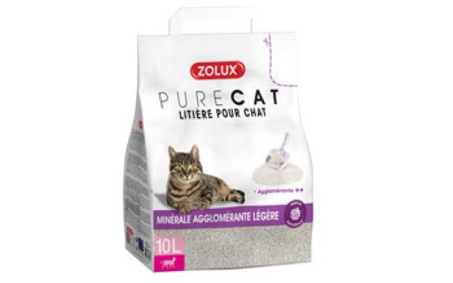 Leichte klumpende Katzenstreu Purecat ref. 476 312