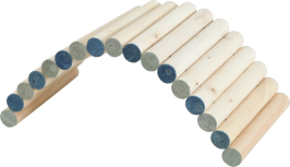 Brücke, um den Übergang von einem Käfig zum anderen zu erleichtern (OPTIONAL)