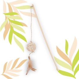 ETHI'CAT Rattan Angelrute Ball